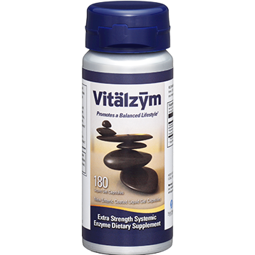 Vitalzym Enzymes ES 180 gel capsules by World Nutrition