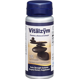 Vitalzym Enzymes ES 180 gel capsules by World Nutrition