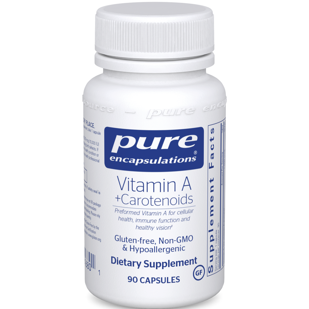 Vitamin A + Carotenoids 90 Capsules by Pure Encapsulations