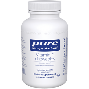 Vitamin C chewable 60 tablet by Pure Encapsulations