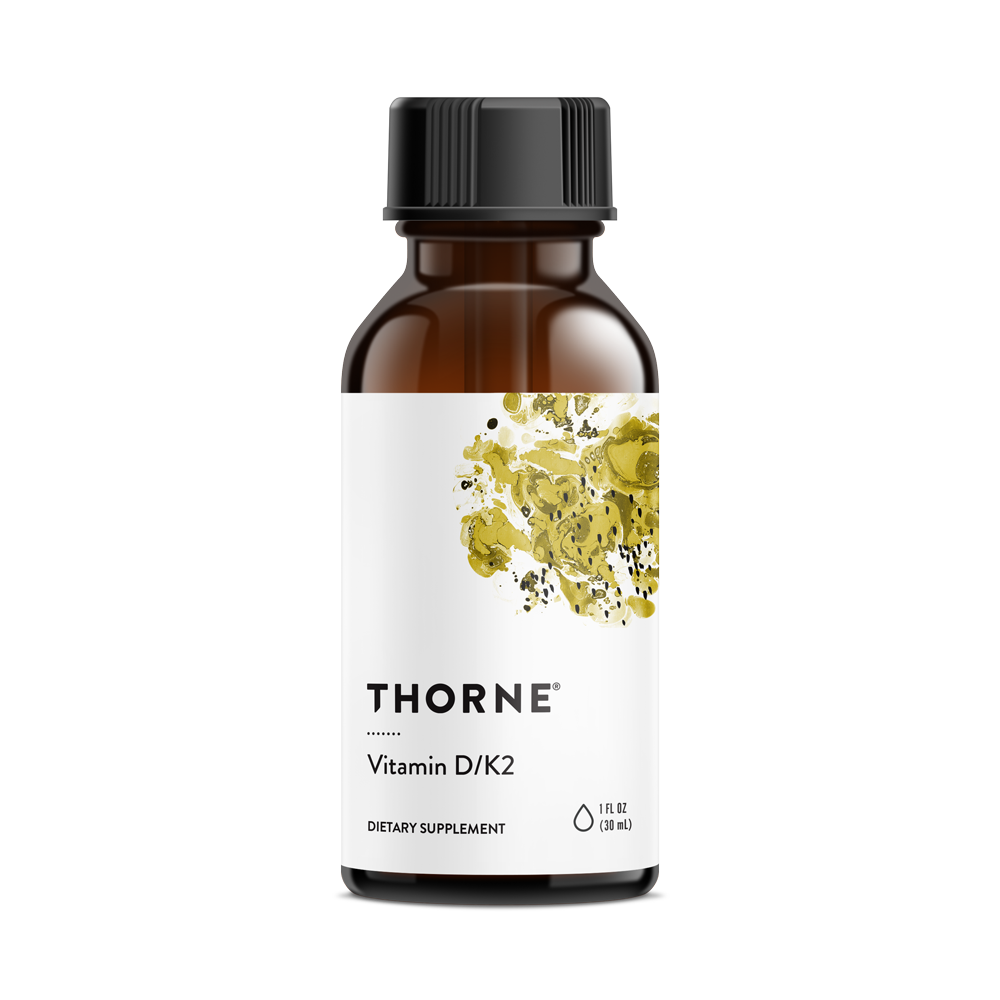 Vitamin D/K2 Liquid - 1 fl. oz by Thorne Research