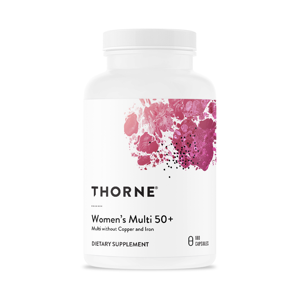 Women's Multi 50+ Multi without Copper and Iron - 180 Capsules by Thorne Research