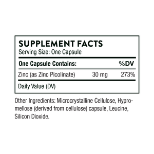 Zinc Picolinate 30 mg by Thorne Research