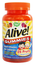 Alive Multi-Vitamin Gummies for children 90 chewable by Nature's Way