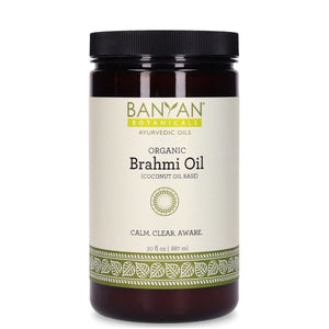 Brahmi Oil Coconut Organic 30 oz