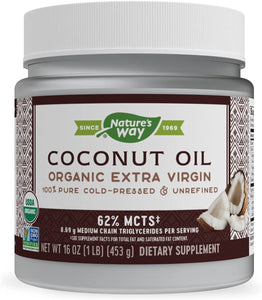 Coconut Oil Organic Extra Virgin 16 oz