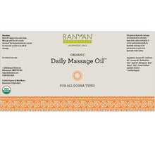 Daily Massage Oil 4 oz by Banyan Botanicals