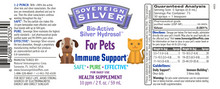 Silver Hydrosol for Pets  Fine Mist Spray  2oz