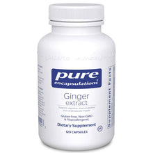 Ginger extract 120 Vegetarian Capsules by Pure Encapsulations