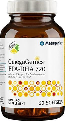 Metagenics OmegaGenics EPA-DHA 720 lemon - 60 Softgels