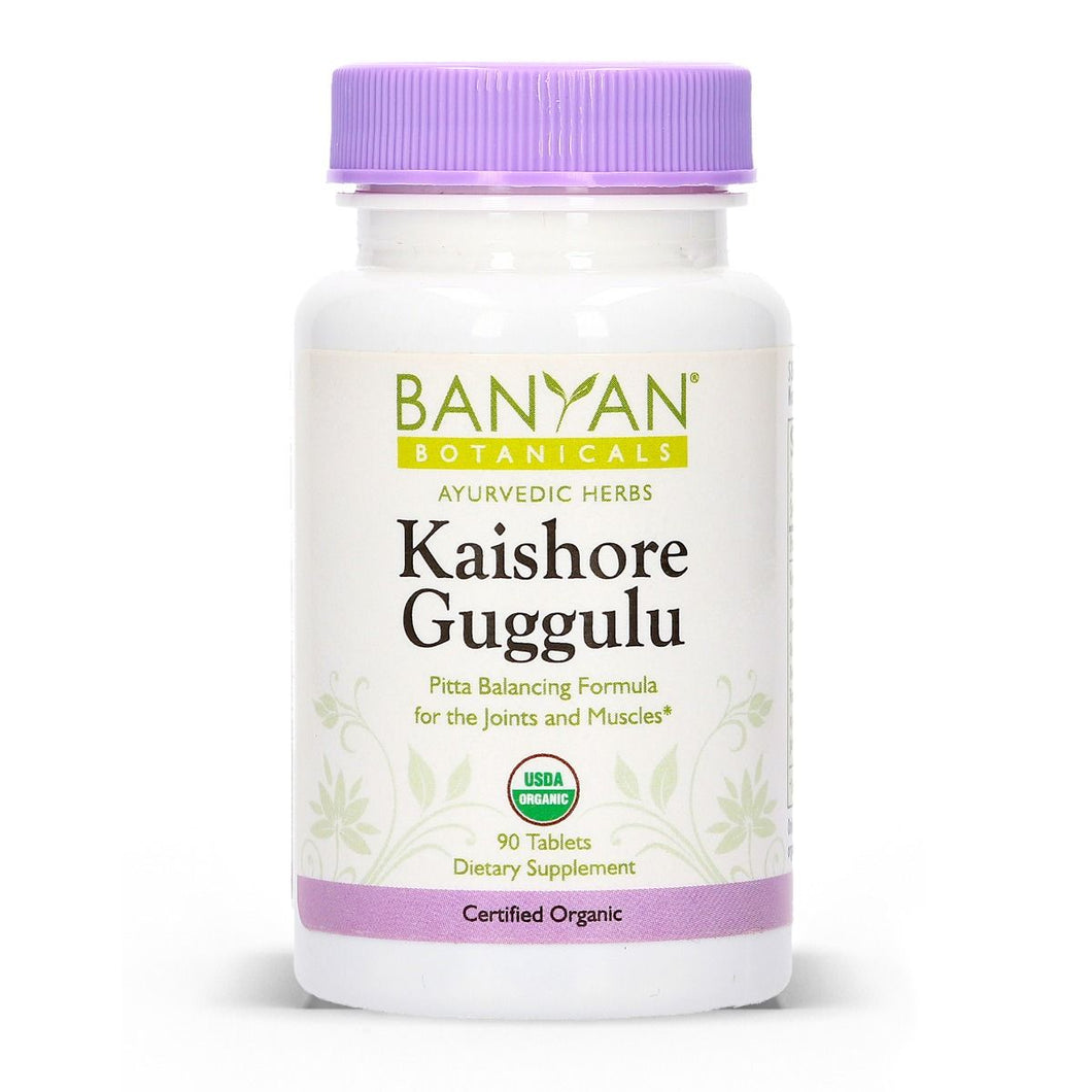 Kaishore Guggulu 90 tablets by Banyan Botanicals