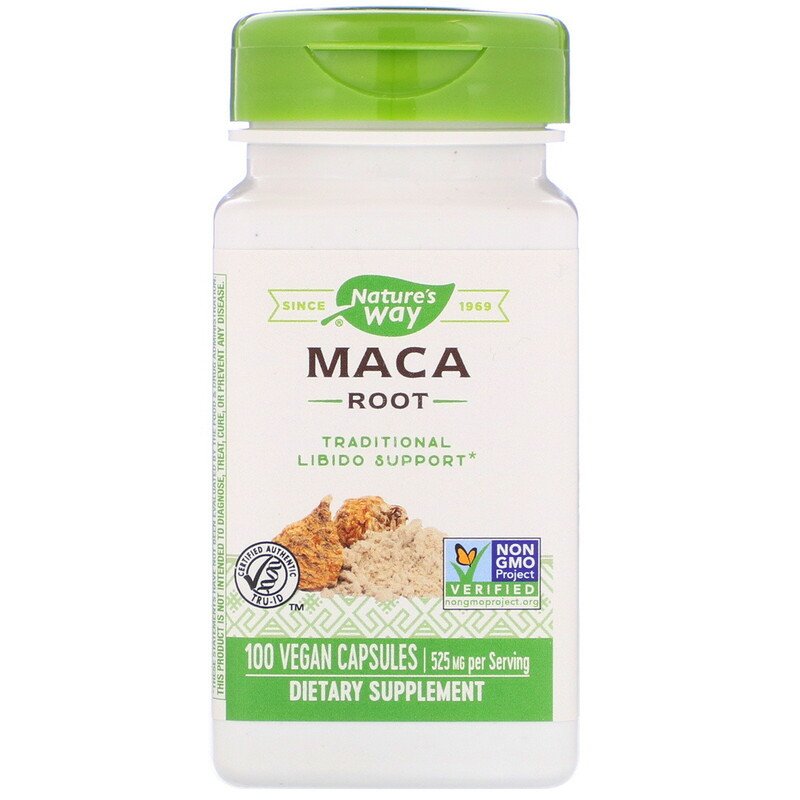 Maca Root 525 mg 100 capsules by Nature's Way