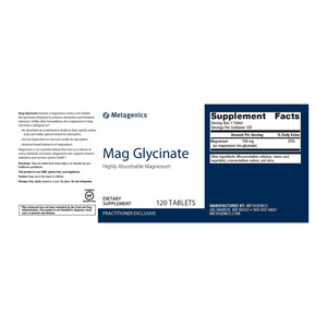 Mag Glycinate - 240 Tablets by Metagenics
