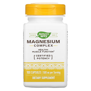 Magnesium Citrate Complex 100 capsules BY Natures Way