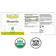 Manjistha 90 tablets by Banyan Botanicals