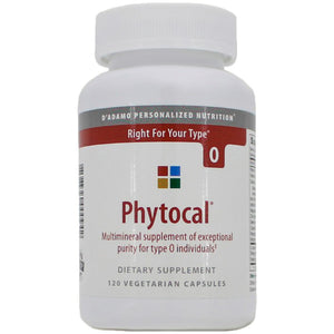 Phytocal O 120 veggie caps by D'Adamo Personalized Nutrition