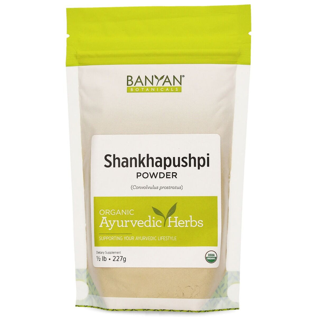 Shankapushpi Powder 0.5 lb by Banyan Botanicals