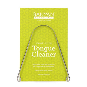 Tongue Cleaner (Stainless Steel)1piece by Banyan Botanicals