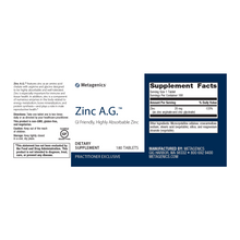 Metagenics  Zinc A.G.  180 tablets